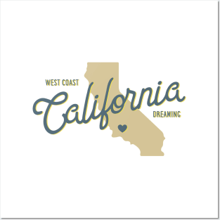 West Coast California Posters and Art